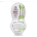 Fanmirtk Duroplast Toilet Seat Stone &Water Pattern UF819-33