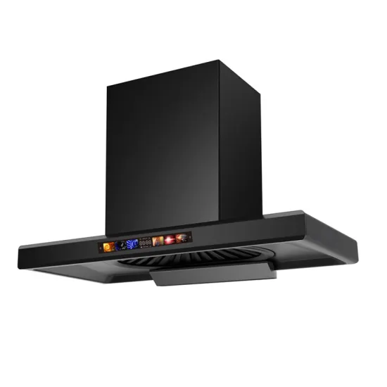 Custom or Standard Industrial Range Hoods for Household Restaurant Kitchen Auto-Clean Chimney Range Hood