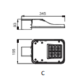 40W 5000K IP65 IK08 CRI 70 Lámpara post