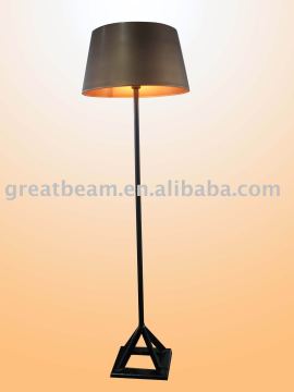 Fancy Decorative modern metal floor lamp B3091 with fabric shade