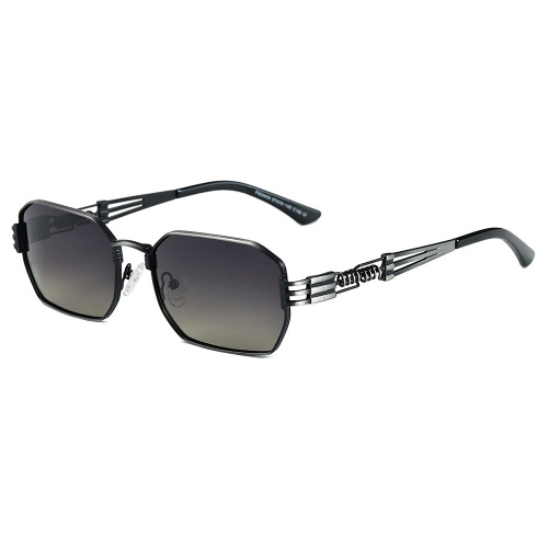 Wholesale Geometric Metal Acetate Sunglasses