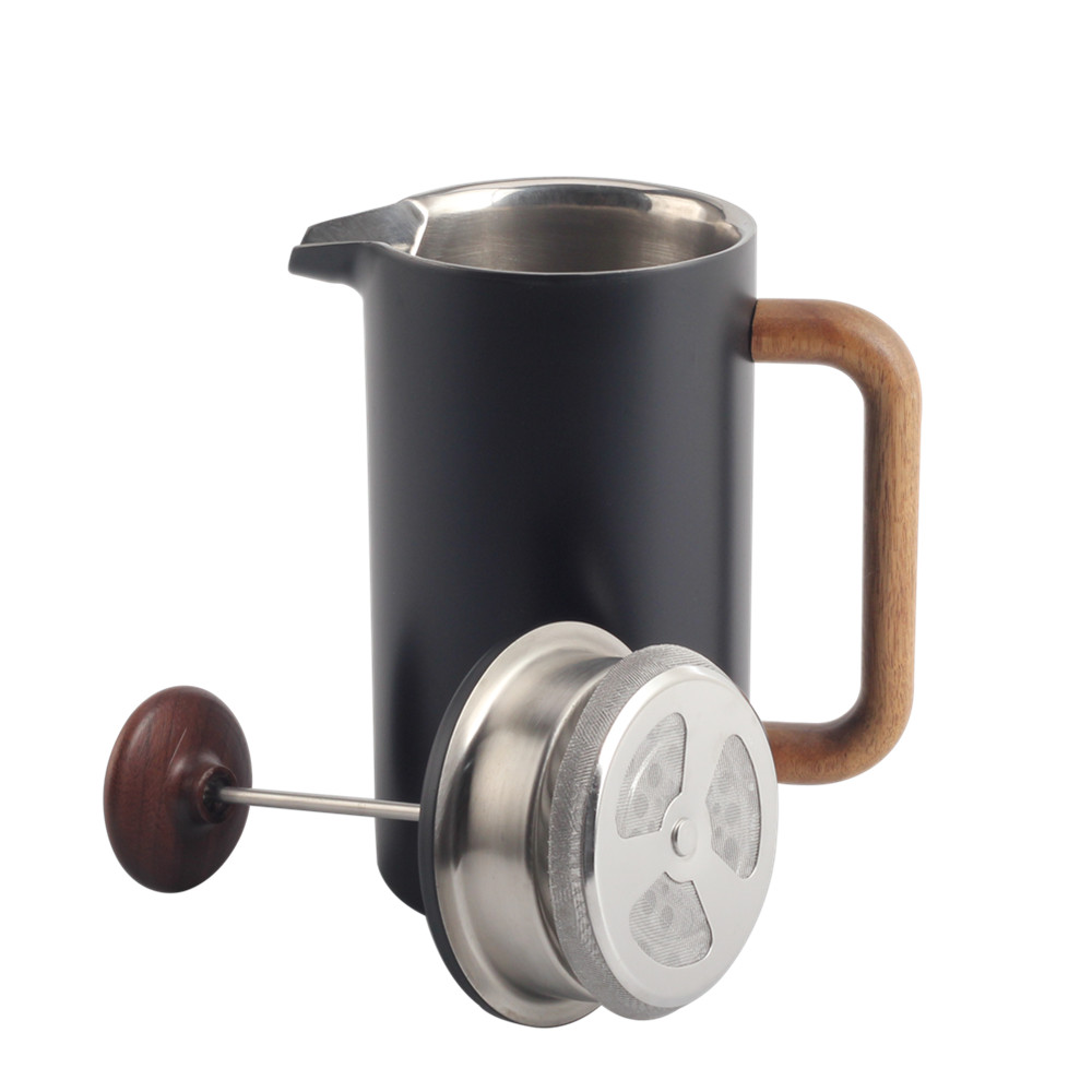 Wooden Handle French Press 8