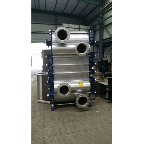 Fully welded plate heat exchanger