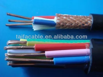 Building wire/PVC flexible wire with screen (RVVP)