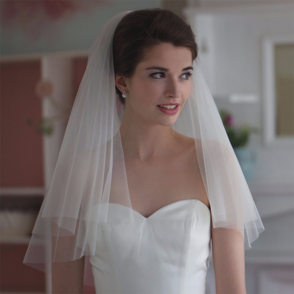 Simple-and-Elegent-Wedding-Veil-Bridal-Tulle-Veils-with-Comb-Two-Layers-Short-White-Wedding-Veils (1)