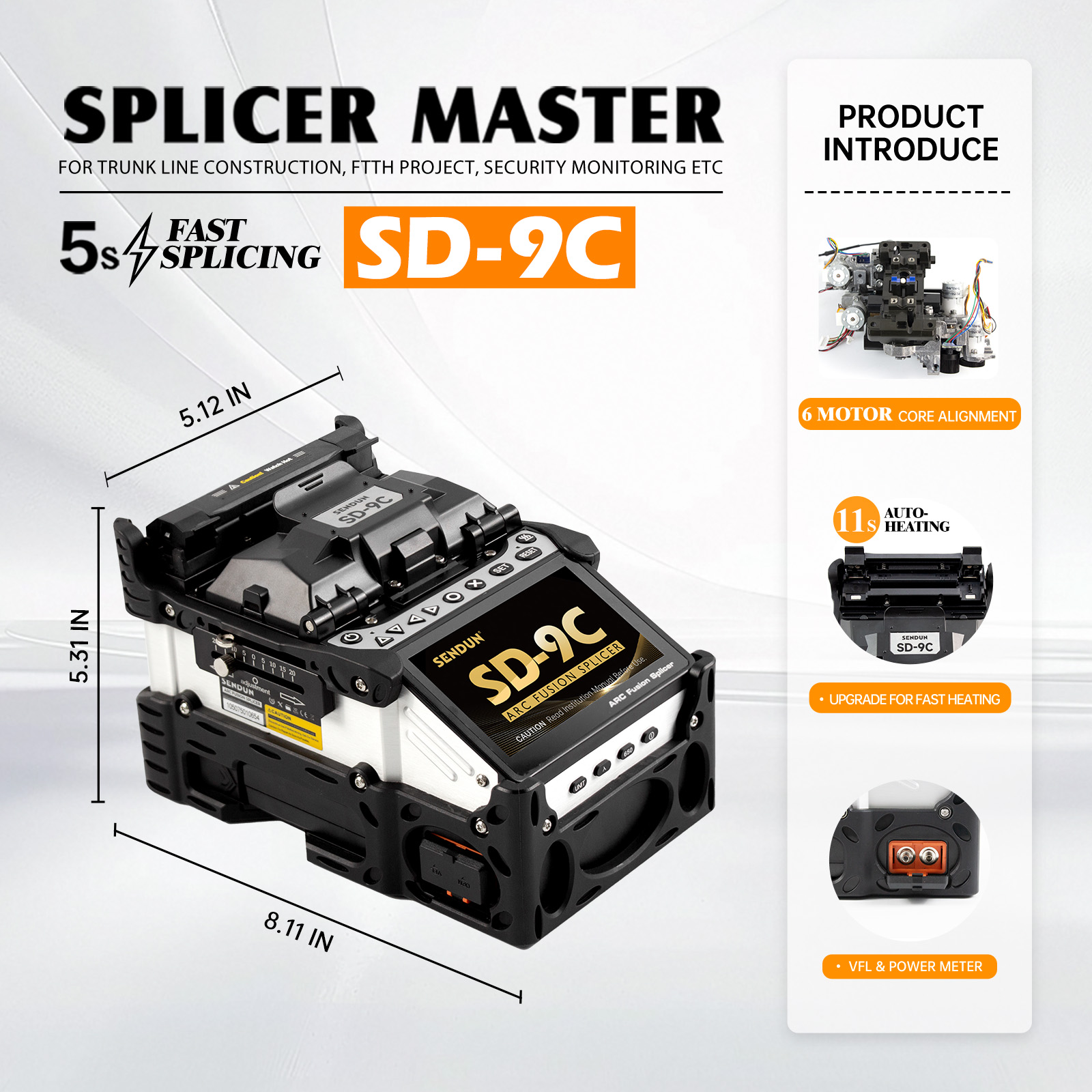 SD-9C Splicer master SD-9C Splicer master