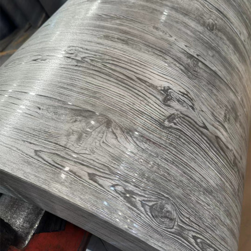 سقف های فولادی گالوانیزه رنگی PVDF Woodland خاکستری با پوشش