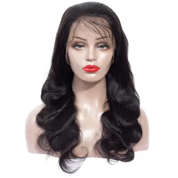 Shmily 13*4 Body Wave Glueless Swiss Lace Frontal Wig Indian Human Hair Free Samples Real Virgin Body Wave Lace Front Wig