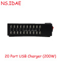 Parent de charge USB de 20 ports avec des indicateurs LED individuels