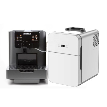 Temperature-Settable Commercial Milk Lab Fridge Near Coffee Maker for Breast Milk Storage