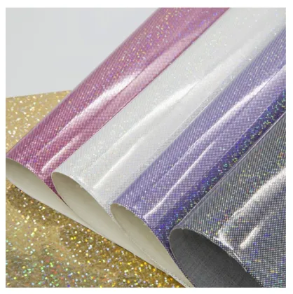 leather roll synthetic glitter