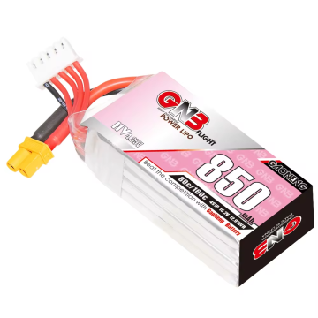 GNB Gaoneng 850mAh 4S HV LiPo Battery for FPV Drone Racing