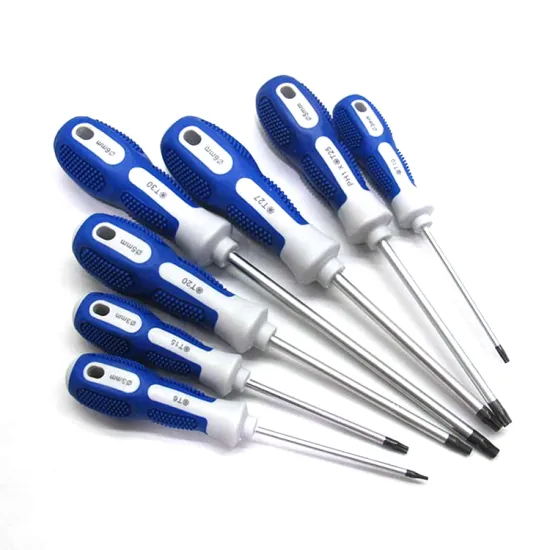 Premium Range of Torx Screwdrivers with Magnetic Tips, Star Security Bit Set (T4-T30)