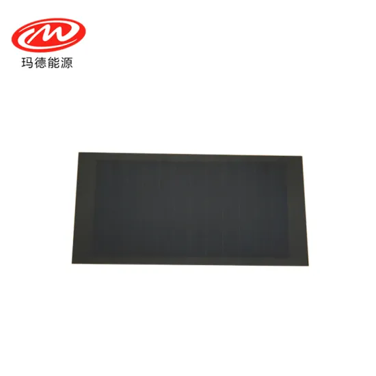 High Efficiency 6V/6W Small Semi-Flexible Solar Panel for Solar-Powered Backpacks