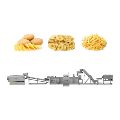 TCA Compound Pringles Potato Chips Snack Making Machinery Production Line from China