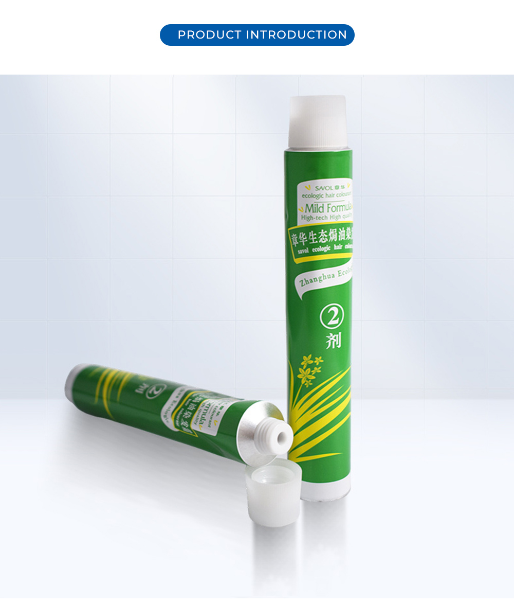 Screw Cap Aluminum Tube For Hair Dye X