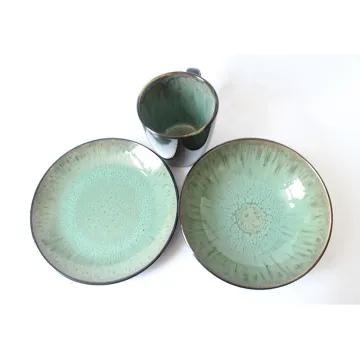 Wholesale Nordic Style Golden Edge Porcelain Dinnerware Sets