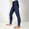 Pantaloni equestri per bambini a sedile a sedile completo blu navy