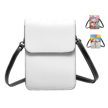 Fashion PU Leather Waterproof Crossbody Phone Purse for Women