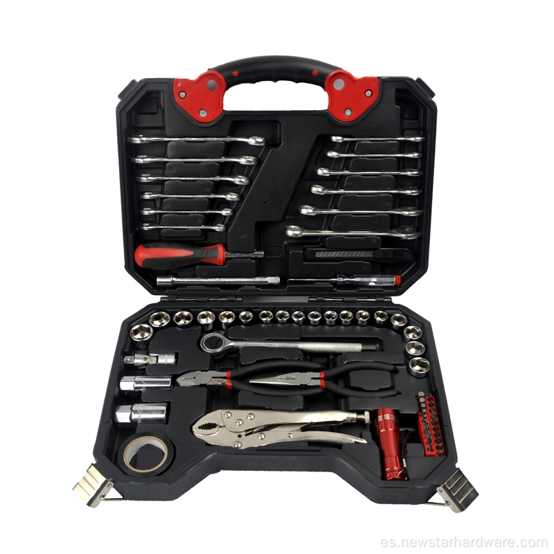 Red Black 63pcs Hool Tool Set