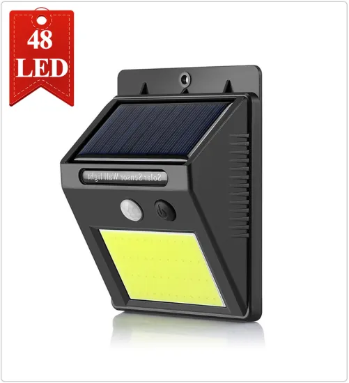 48 LED COB Solar Wall Mounted Light