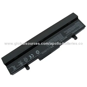 9 Cells 10.8V/6,600mAh Laptop Battery for ASUS Eee PC 1005 Eee PC 1001HA Series