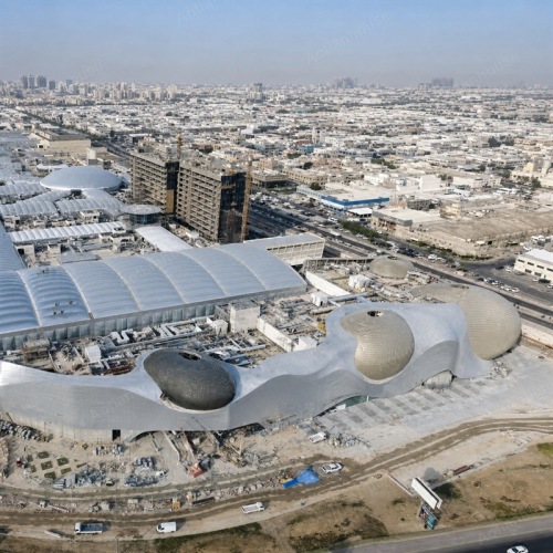Proyecto de estructura de acero de gran luz de las fases III y IV del centro comercial Avenues Mall en Kuwait