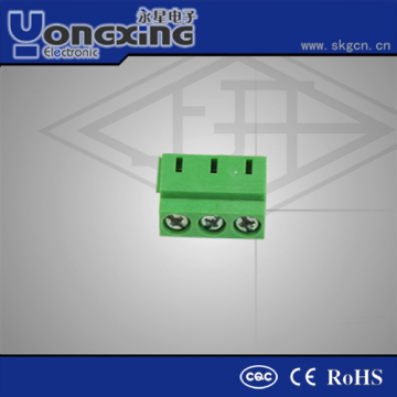 Hot sale 5.00mm 10Amp 300V AC Euro Type PCB Screw Terminal Blocks/connector