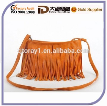New Design Cheap Macrame Handbag Ladies PU Leather Korean Style Tote Fashion Shoulder Travel Bag
