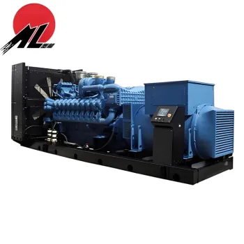 128-2535kW MTU Natural Gas Generator Set for CHP & Grid Support