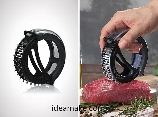 Professional Kitchen Accessory 2015 new Meat Tenderizer With 24 Stainless Steel Needles