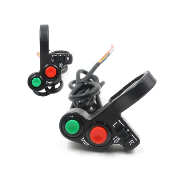Motorcycle Handlebar Light Switch - Turn Signals On/Off