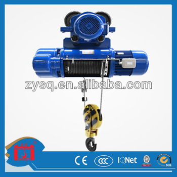 16ton Electric Cable Hoist with Trolley