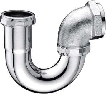 Stainless Steel Anti-siphon Bottle P Trap