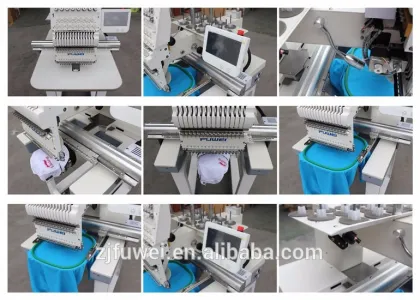 FUWEI embroidery machine 1head embroidery machine for sale