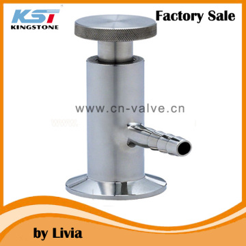 Katup pengambilan sampel stainless steel sanitary
