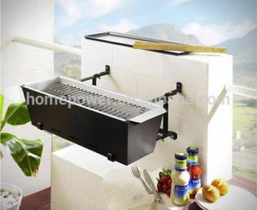 BBQ Factory Cheap Price 0.7thickness Balcony Hanging BBQ Grill