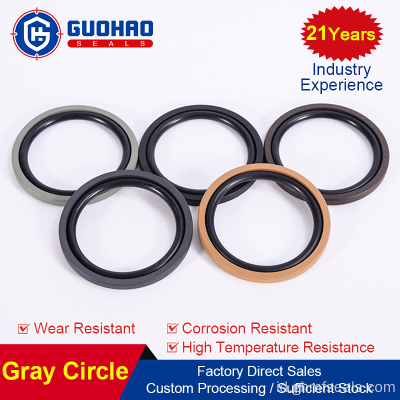 Penjualan Langsung Tetrafluoroethylene Seal Grey Ring