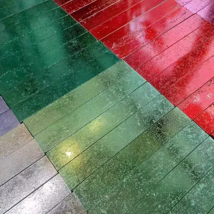 Blink Blink Shining Surface Handmade Tile for Wall Decoration