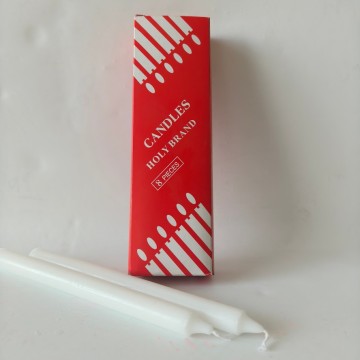 Ethiopia Paraffin Wax Wholesale White Candle/ Velas/ Bougies