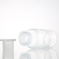 Wide mouth reagent bottle with ground-in glass stopper