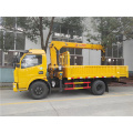 Dongfeng 5tons straight arm Truck mounted crane