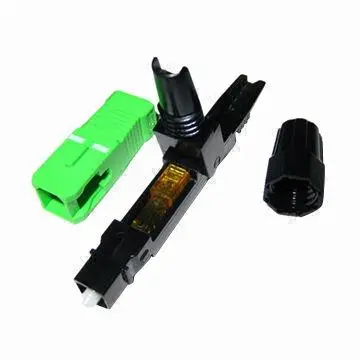 SC/APC Field Assembly Fast Connector, Low Insertion Loss