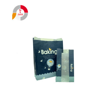 Cutomized Print Paper Bread Bag with Window