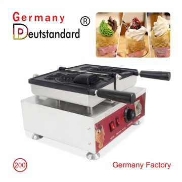 Taiyaki Ice Cream Maker Machine avec acier inoxydable pour la vente chaude