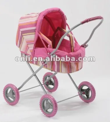 Factory Price Baby Doll Stroller Toy - Multifunctional Stroller Wagon for Girls