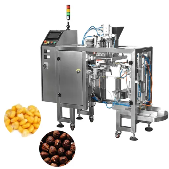Automatic Corn Beans Pouch Packaging Machine: Rice Filling and Sealing Equipment