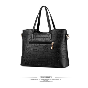 Alligator Pattern Shoulder Handbags Set For Women