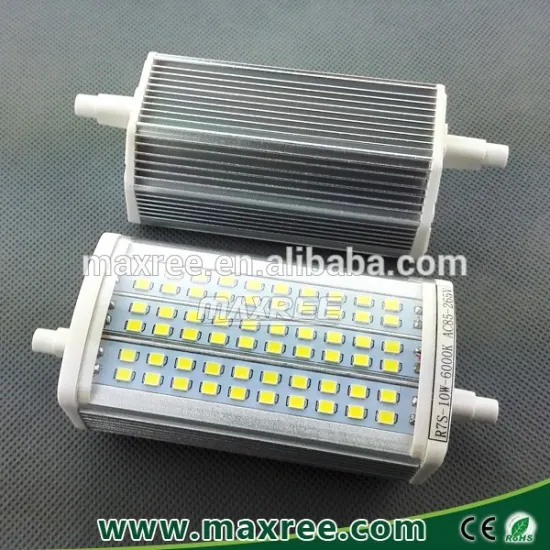 CE ROHS SMD2835 r7s led light for flood light outdoor led lighting aluminium 10W r7s led,118mm r7s led,flood r7s led