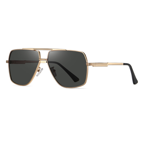 Metal Sunglasses For Woman Polygonal Fashion Men's Metal Sunglasses Factory